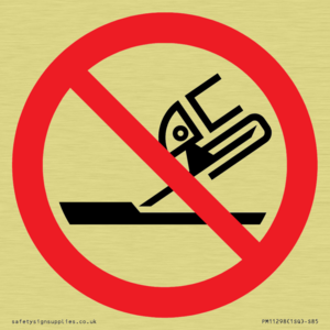 Prohibition: Do not use for face grinding